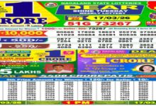 Nagaland Lottery Sambad Morning 1PM Dear Tuesday Weekly Lucky Draw: State Lottery Result Today, 17-3-2026 LIVE