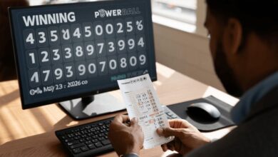 Oklahoma Lottery Powerball, Lotto America results for May 23, 2026