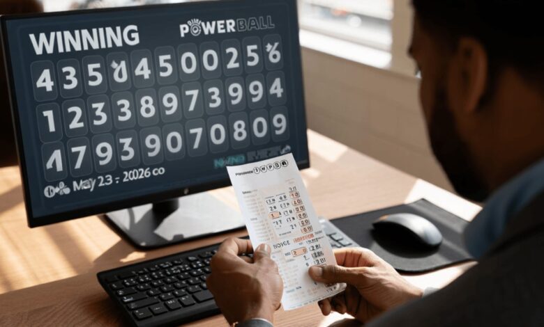 Oklahoma Lottery Powerball, Lotto America results for May 23, 2026