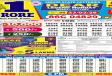Nagaland Lottery Result Today, 23 March 2026 LIVE: Evening Sambad Dear 6PM Monday Weekly Lucky Draw Winners