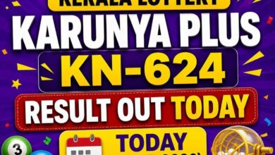 Kerala Lottery Karunya Plus KN-624 Result Out Today (21-05-2026); check ₹1 crore prize winning number and full list here