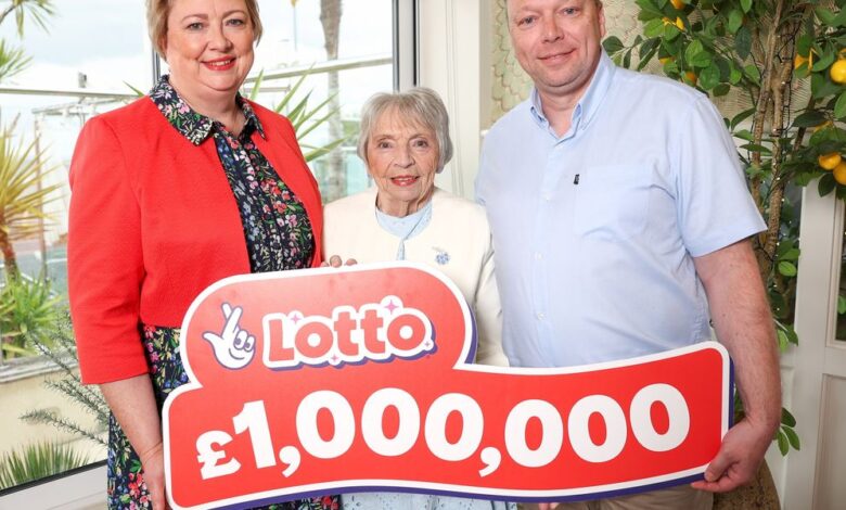 Grandmother scoops £1 million for family playing late husband’s lottery numbers