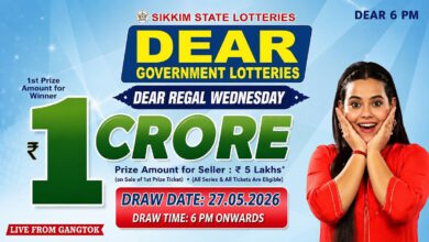 Sikkim State Lottery Result: May 27, 2026, 6 PM Live - Watch Streaming Of Winners List Of Dear Regal Wednesday Weekly Draw