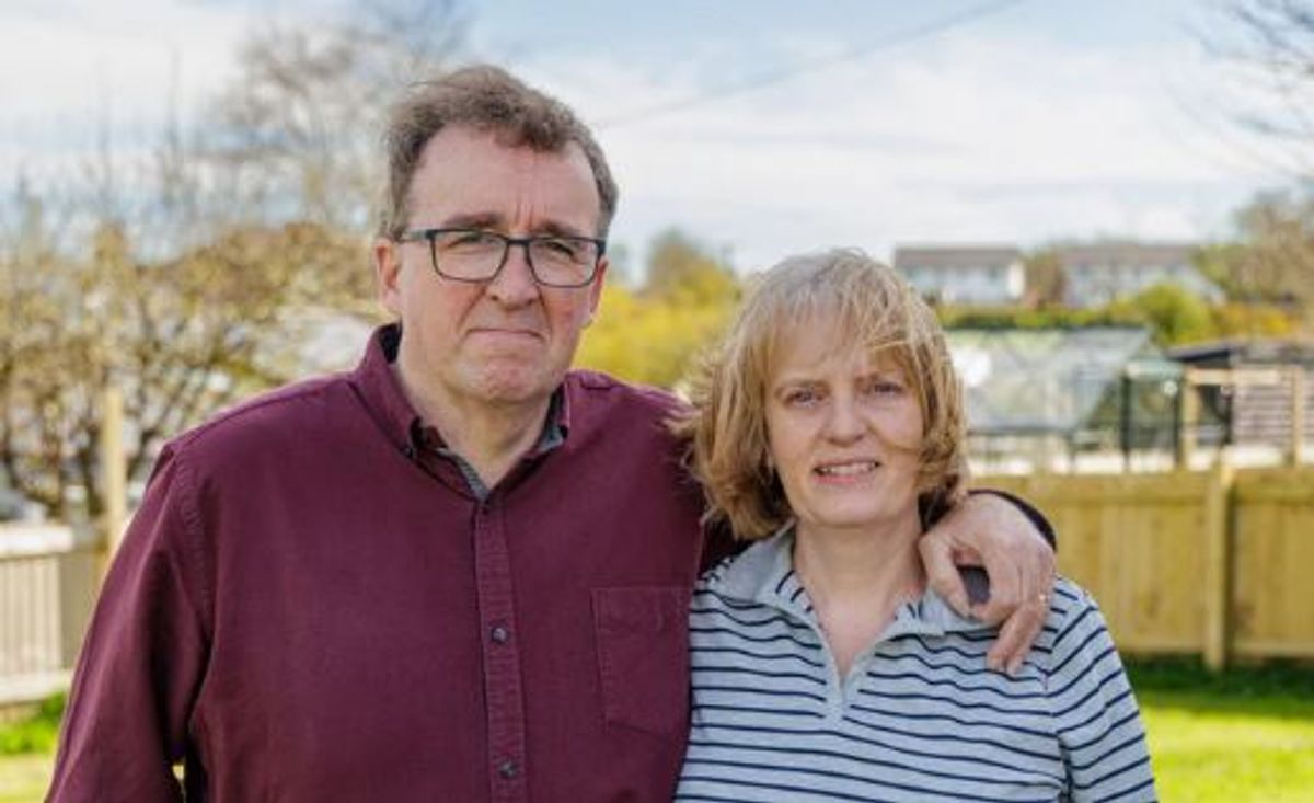 Jill and Dave also won £125K this week with the Postcode Lottery