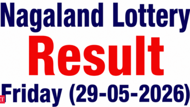 Nagaland Lottery Result Friday (29-05-2026): Check if you won the Rs 1 crore jackpot. Full prize winning number list released