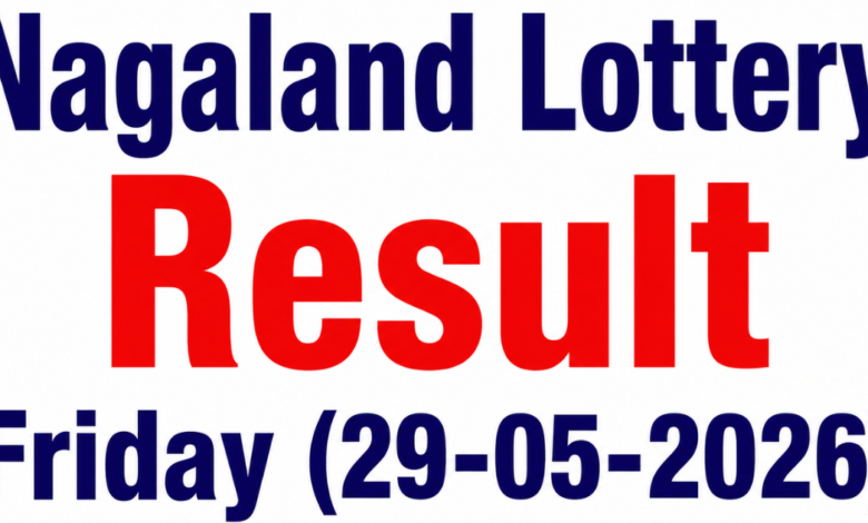 Nagaland Lottery Result Friday (29-05-2026): Check if you won the Rs 1 crore jackpot. Full prize winning number list released