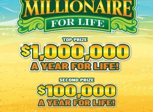 New Millionaire for Life Game Coming; Daily Drawings Offer a Chance to Win the Jackpot of a Lifetime