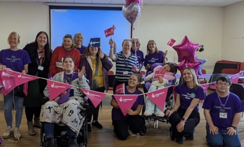 Alcester’s Crafty Lunch Club secures funding from the National Lottery to support adults with disabilities