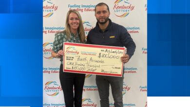 Lexington man wins $100K lottery prize on first-ticket purchased