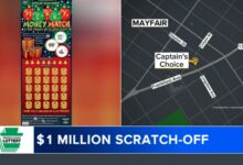 Scratch-off lottery ticket worth $1 million sold in Philadelphia's Mayfair neighborhood