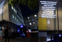 London club transformed into Glowing Tribute to Tinie Tempah by The National Lottery Transforms as Part of Everywhere At Once Festival - London Post