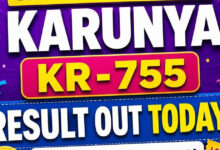 Kerala Lottery Karunya KR-755 result out today (30-05-2026); check Rs 1 crore prize winning number and full list here