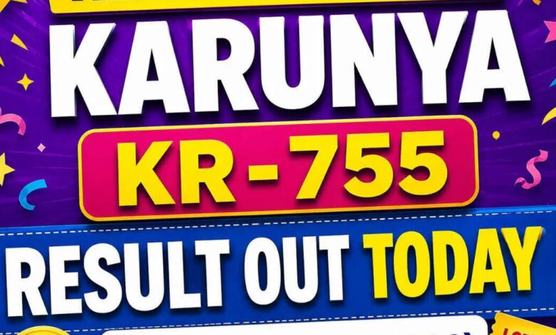 Kerala Lottery Karunya KR-755 result out today (30-05-2026); check Rs 1 crore prize winning number and full list here