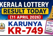 Kerala Lottery Result Today April 11: Karunya KR-749 Result Live, Winning Numbers, Prize List, How to Check