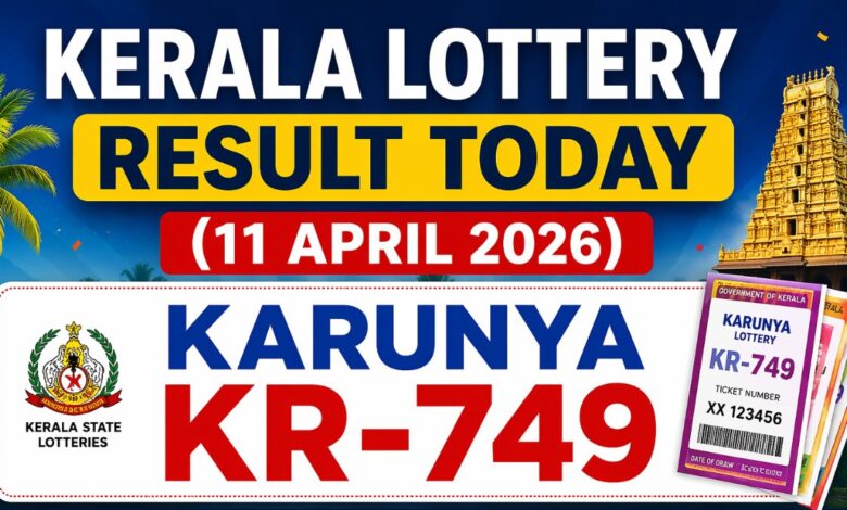 Kerala Lottery Result Today April 11: Karunya KR-749 Result Live, Winning Numbers, Prize List, How to Check