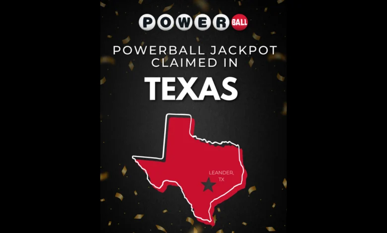 Texas resident claims share of $20 million Powerball jackpot prize