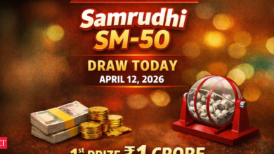 Kerala Lottery Samrudhi SM-50 Result Today (April 12, 2026): Top prize Rs 1 crore, full list here