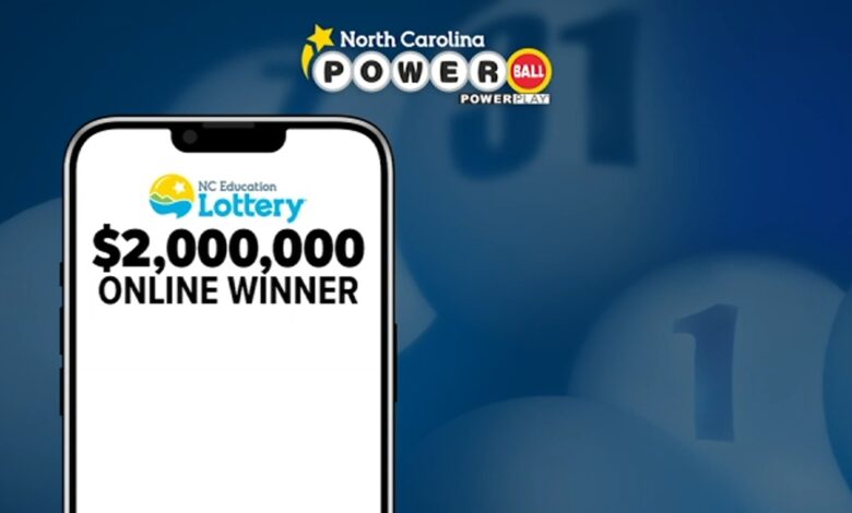 $2 million NC Powerball winner from Labor Day drawing 1.1B jackpot, another person wins $50 grand