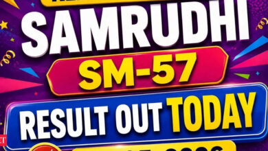 Kerala Lottery Samrudhi SM-57 result out today (31-05-2026); rs 1 crore prize winning number and full list here