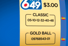 Winning Lotto 6/49 Gold Ball jackpot ticket worth $16M sold in Peterborough  | Globalnews.ca