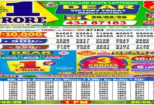 State Lottery Result Today, 20-02-2026: Nagaland Sambad Dear 1 PM Friday Weekly Lucky Draw Winners Announced