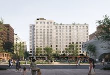 white multi-story building