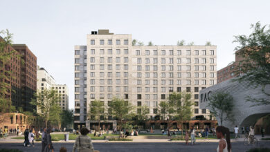 rendering of a multi-story building