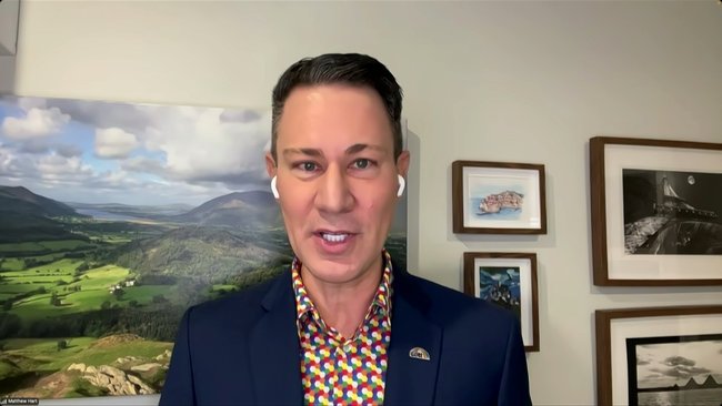 The Lott’s Matt Hart appeared on Sunrise on Wednesday, speaking about the winner of the $50 million jackpot. 