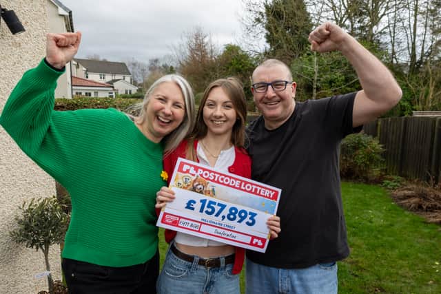 Lyn, Lauryn, and Richard Paterson.