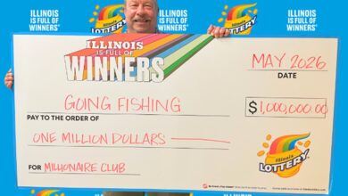 'I couldn't believe it': Island Lake man wins $1 million after purchasing winning lotto ticket at Island Lake store