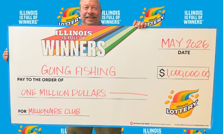 'I couldn't believe it': Island Lake man wins $1 million after purchasing winning lotto ticket at Island Lake store