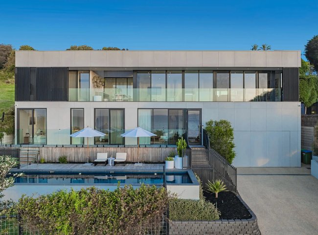 The couple won a $10 million property portfolio, including a retreat in Mount Martha south of Melbourne.