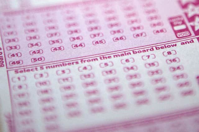 Saturday’s jackpot is an estimated £7.1m as main prize rolls over