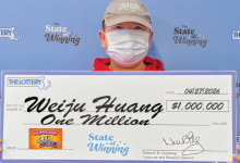 Mass. man wins $1M prize on lottery ticket bought at Kowloon