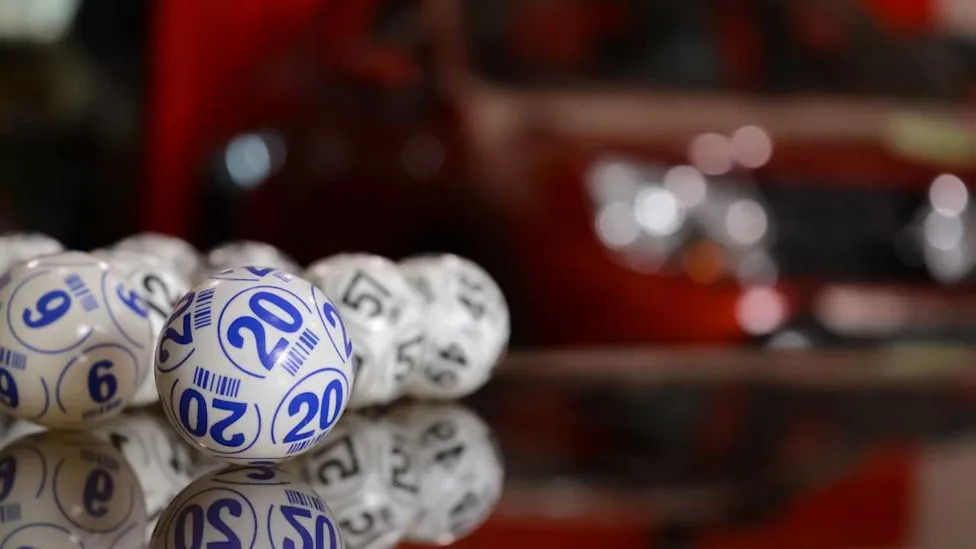 File photo of number balls for a lottery drawing. 