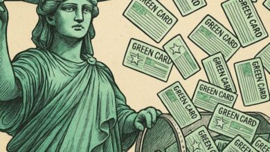 The USA will again be giving away 55,000 green cards in 2025 ( (C) www.americandream.de)