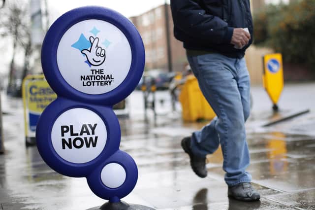 National Lottery operators Allwyn are seeking the owner of a £1m EuroMillions ticket that has yet to be claimed. Photo: Yui Mok/PA Wire