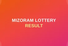 4D Raashi Lottery Result Today | Mizoram Golden Lottery Results