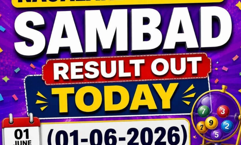 Nagaland Lottery Sambad result out today (01-06-2026); check Rs 1 crore prize winning number and full list here
