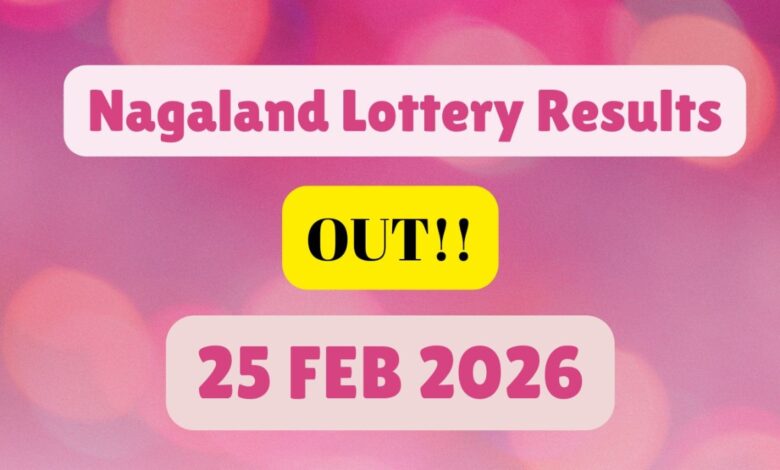 Nagaland Lottery 1PM Result Out Today: Dear Morning Lucky Draw 25 February for Rs. 1 Cr Bumper Prize