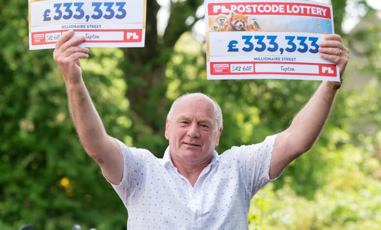 Pensioner wins £666k after accidentally buying TWO winning Postcode Lottery tickets