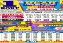 Nagaland Sambad Lottery Results Today, 17-02-2026 LIVE: Check Dear 6 PM Weekly Tuesday Lucky Draw Winners List