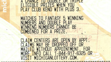 Washtenaw County Woman Wins $309,989 Fantasy 5 Jackpot from the Michigan Lottery