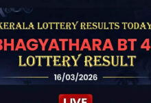 Kerala Bhagyathara BT 45 lottery result declared today (16/03/2026); Check ₹1 crore prize winner and complete list here