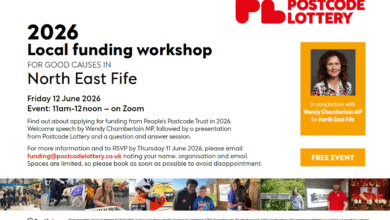 Free virtual funding workshop for local charities in North East Fife