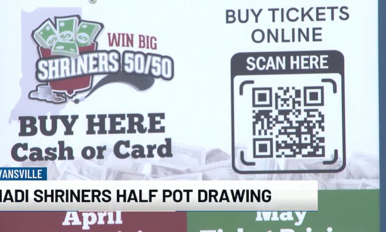 Winning number drawn today for Hadi Shriners Half Pot