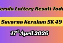 Kerala Lottery Result Today April 17: Suvarna Keralam SK 49 Results ANNOUNCED: Check 1st Prize Rs. 1Cr Winner