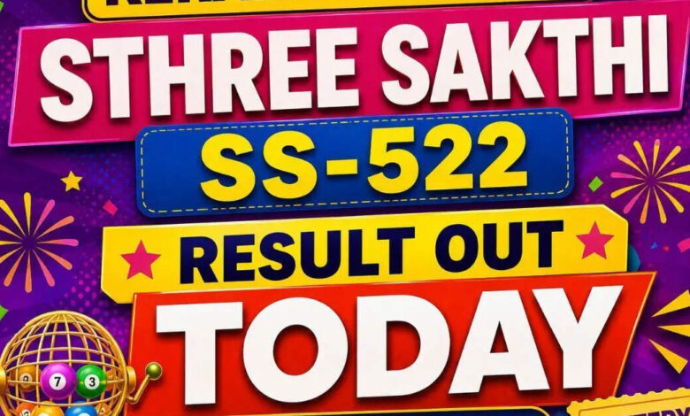 Kerala Lottery Sthree Sakthi SS-522 result out today (02-06-2026); check Rs 1 crore prize winning number and full list here