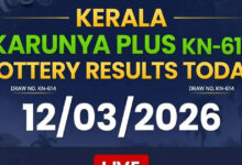 Kerala Karunya Plus KN 614 lottery result today, 12/03/2026; Check ₹1 crore prize winner and complete list here