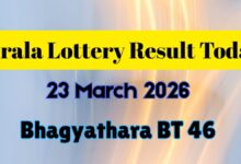 Kerala Lottery Result Today March 23: Bhagyathara BT 46 Result DECLARED; Check If You Won Rs. 1 Cr Jackpot
